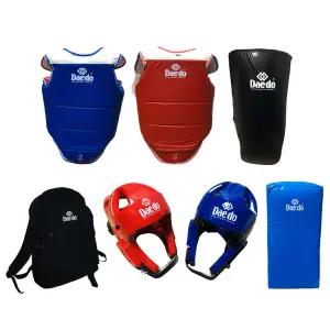 대도 태권도용품 몽땅모음전 백팩 미트 호구 헤드기어