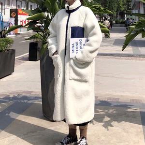 여성 뽀글이 양털 양면 롱 후리스 자켓 2컬러 T621