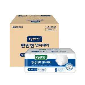 디펜드 편안한 언더웨어 수퍼 특대형 16매X4팩 (24186)