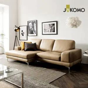 [자코모]모드 3.5인 카우치형 천연면피 소가죽소파