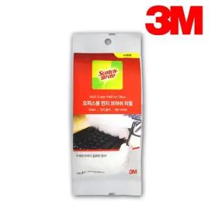 3M 스카치브라이트 오피스용 먼지 브러쉬 리필 2R 제거기 떨이 털이 털이개 청소
