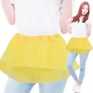 망사치마 학예회의상 요정의상 옐로우