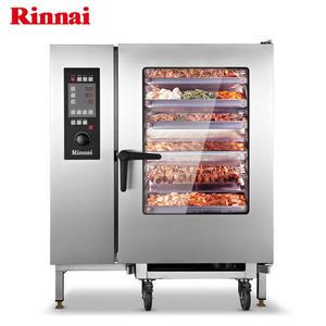 린나이 업소용 가스 스팀 컨벡션 오븐 RCO-240CG 24단 트롤리 포함