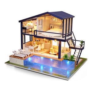 꼬미딜 DIY 미니어처하우스 대형07 풀빌라 한글설명서