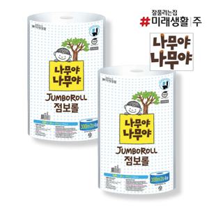 나무야나무야 점보롤 300M*2겹 4롤 x 2개