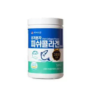 저분자 피쉬 콜라겐 펩타이드 500g 1통 백세식품