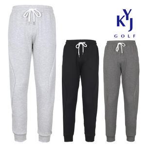[김영주골프] 남성 액티브 라인 배기핏 트레이닝 조거팬츠 KMSMSL83