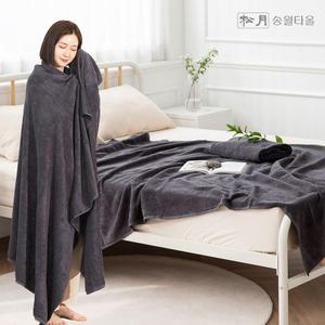 송월 순면 코마사 타올이불 대형 수건이불 블랑켓 침대 시트용타올 피부과침구 베드커버
