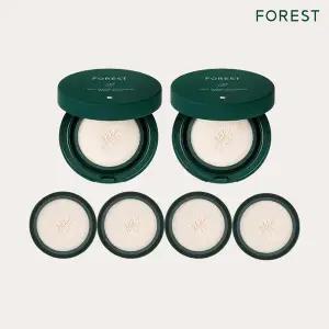 [유한킴벌리] 그린핑거 포레스트 멀티디펜스 선쿠션？2개 + 리필 4개