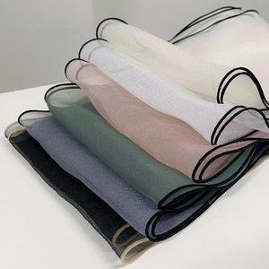 솔드빅 망사 리본 스카프