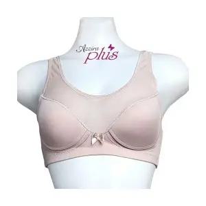 아찌라 망사 몰드 노와이어 브라 잘모아주는 처진 큰 가슴 빅사이즈 등살커버 브라