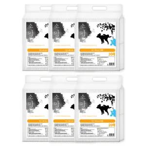 소마패드 대형 강아지 배변 패드 20매 x 6개