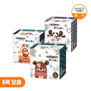 나비잠 기저귀 슈퍼드라이 팬티 6팩 모음
