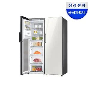 삼성전자 비스포크 2도어 냉장고 세트 RR39A7695AP+RZ32A7665AP 698L 메탈쿨링 키친핏