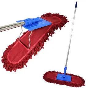 제이오마켓 이지리스킹 기름걸레105cm 고급 알루미늄봉120cm세트/강당 복도 체육관 대형 기름 걸레 밀대 리스킹 세트
