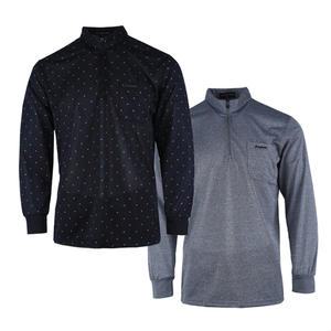 중년 남성 카라 티셔츠 남자 봄 가을 차이나 티셔츠