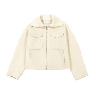 [코데즈컴바인](신세계 사우스시티) 니트배색 숏 핸드메이드 코트 CID-HC502WA