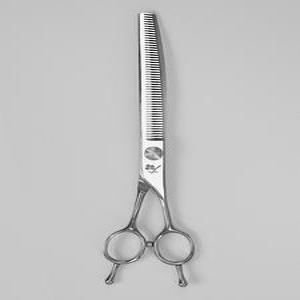 비요세까이 강아지 / 고양이 애견미용가위 커브숱가위 커브틴닝 7인치  AAW-C.BBAEK