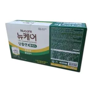 뉴케어 당플랜 호두맛 플러스 200ml X 24팩 대상뉴케어 당뇨영양식 균형당뇨식