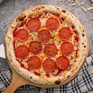 바른피자생활 페퍼로니 10인치 냉동 화덕 피자