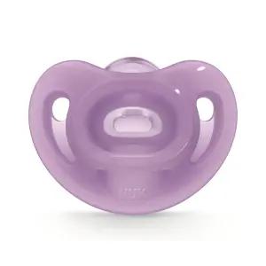 누크 센서티브 노리개젖꼭지 S2 (6~18개월) 퍼플 1개입/쪽쪽이
