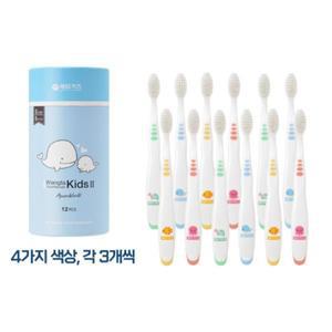 왕타칫솔 키즈 아쿠아월드 어린이 칫솔 2호