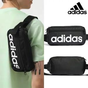 아디다스 힙색 에센셜 범 백 크로스 가방 블랙 HT4739
