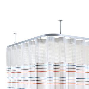 병원레일 요양원 한의원 병실 입원실 탈의실 반영구 피부관리실 마사지샵 라운드 곡선 가림막 커튼 레일