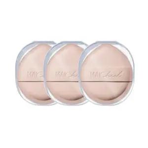 메이크힐 구름 팡팡 퍼프 대왕쿠션 대왕퍼프 3개입 + 케이스 포함