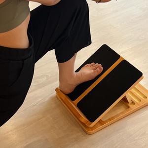힐스텝 스트레칭보드 종아리 우드 레그릴렉서 발목경사대 아킬레스건 운동기구