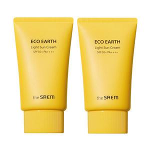 더샘 에코 어스 라이트 선 크림 50g x2개 보습