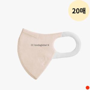 시노텍스 새부리형 라이트 피치핑크 마스크 대형 20매