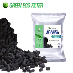 스마트카라 음식물처리기 필터 호환용 리필 활성탄 지퍼팩타입 PCS 400 1개