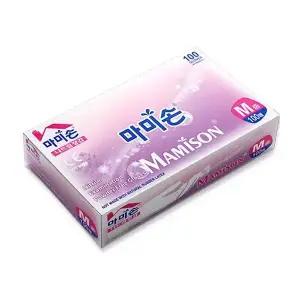 마미손 니트릴 장갑 100매입 미색