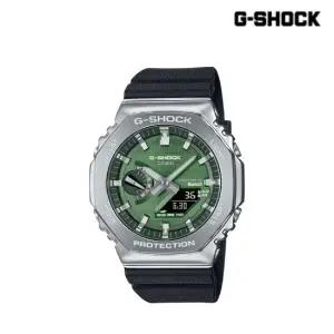 [롯데백화점]지샥 GBM-2100A-1A3DR 스마트폰 링크와 터프 솔라를 탑재한 메탈커버 지얄오크