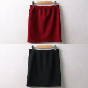 [하프클럽/]여성빅사이즈옷 오버핏 심플골지밴딩스커트 6535H210 오버핏