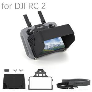 미니 4 프로 리모컨 접이식 선후드 스크린 햇빛가리개 Dji 호환 RC 2 컨트롤러 액세서리