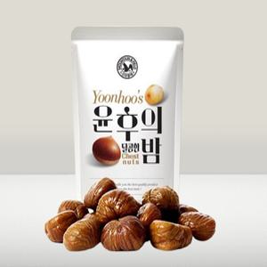 [산과들에] 100% 밤간식 윤후의 달밤 50g x 7봉(깐밤 총 350g)