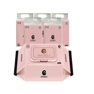 앙블랑 프리미엄 인디핑크 아기물티슈 캡형 (72매x5번들/총 15팩)