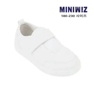 [토박스] TOEBOX 미니위즈 초등학교 실내화 위즈클래스 화이트 MZKCF1TSSC11 MZKCF1TSSC11WHT