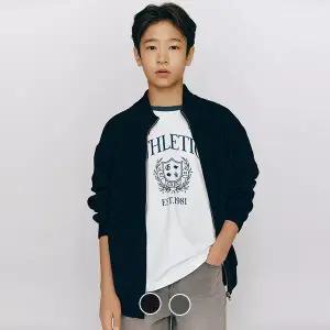 [지오다노주니어] 03055501 목넥 집업 가디건