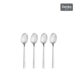 [덴비]커트러리 티스푼 세트[4P] (리니어 무광 실버 / 스파이스 유광 실버)..