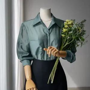 (안나앤모드) A. 미스틱 포켓 텐셀 블라우스[셔츠D0211I02]