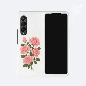 하랑 플라워 핑크 녹턴 Z폴드3 Z폴드4 Z폴드5 Z폴드6 Z폴드7 케이스