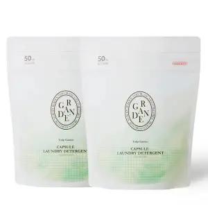 [베르블랑](SSG) 베르블랑 캡슐세제 실내건조 4in1 고농축 세탁세제 튤립가든향 100개 [VB-CLG2]