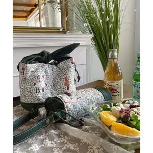 패션스타트 빨간머리앤 원단 20수코튼 러브클로버 그린