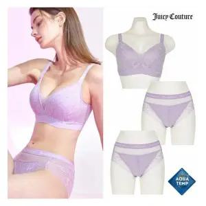레이스 노와이어 브라 아쿠아템프 팬티2 SET 라벤더