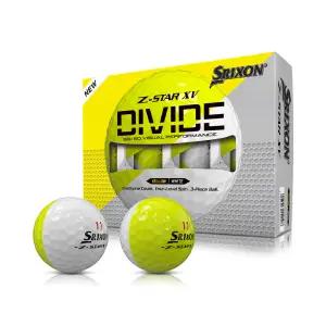 [던롭스포츠코리아정품] 스릭슨 제트스타 Z-STAR 9 XV 디바이드 골프공 로고볼무료인쇄 GF