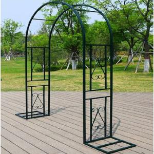 정원아치 장미 터널 철제 지지대 가든 소품 넝쿨 야외 넝쿨지지대