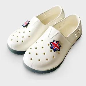 EVA 에바 엣지 만능화 중학생실내화 중학교 고등학생 흰색 교실 중등 학교 실내화 260